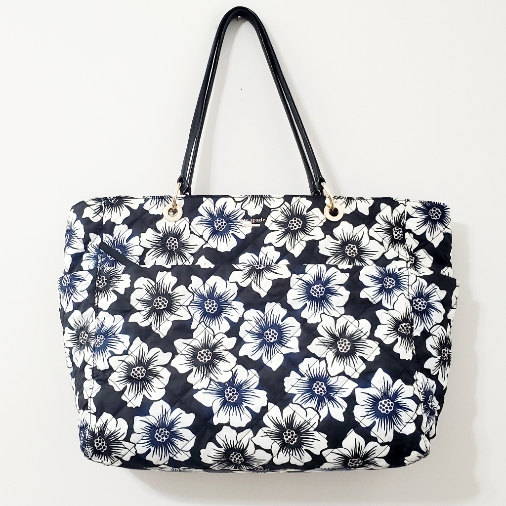 Kate Spade Emerson Place Floral Print Pauline Baby Bag Tote Large